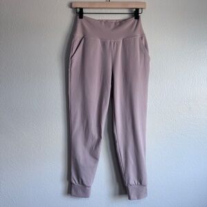 Sincerely Jules Buttery Soft Pink High Rise Joggers With Pockets - Size XS